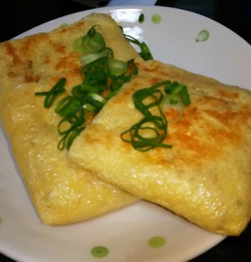 おつまみに☆焼き油揚げ