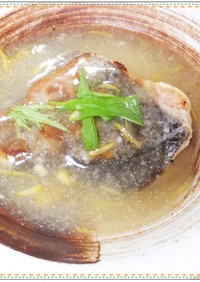 子持ちカレイのから揚げ　柚子あんかけ♪