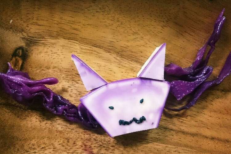 つくロッピー 紫キャベツのチーズこうもり レシピ 作り方 By Rara1113 クックパッド 簡単おいしいみんなのレシピが366万品