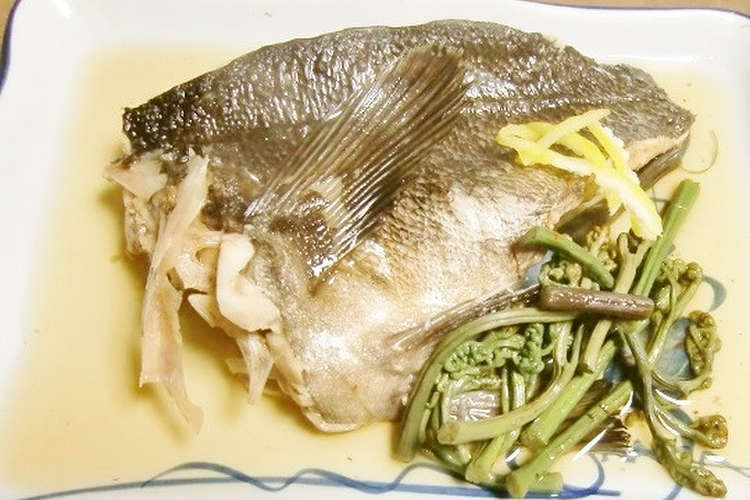 クロソイとわらびの 煮付け レシピ 作り方 By 小世界 クックパッド 簡単おいしいみんなのレシピが357万品