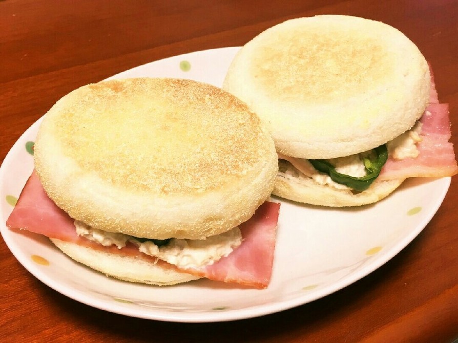 ツナマヨ豆腐でフワフワ☆朝食マフィンの画像