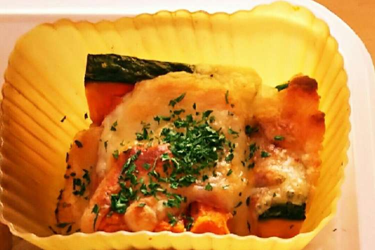 かぼちゃチーズ焼き レシピ 作り方 By こももさん クックパッド 簡単おいしいみんなのレシピが360万品