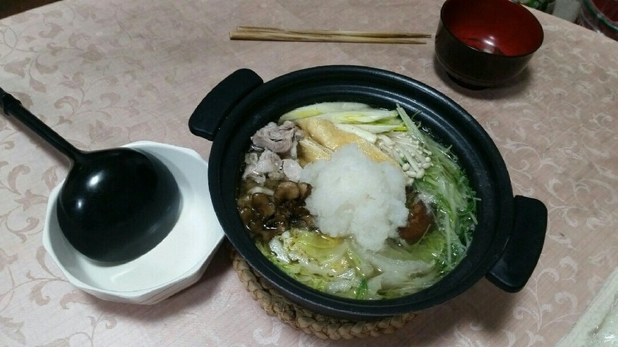 我が家の簡単特製みぞれ鍋 by 岩科がっちゃん 【クックパッド】 簡単おいしいみんなのレシピが393万品