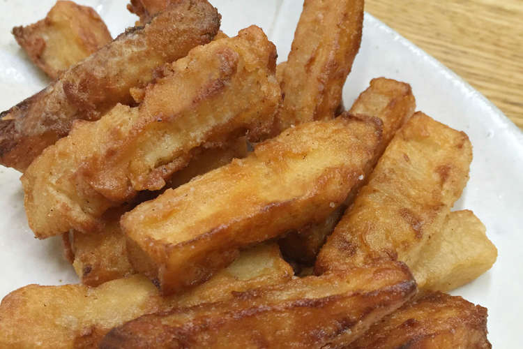 大根のカリッと香ばしいスティック唐揚げ レシピ 作り方 By Fuca Fuca クックパッド 簡単おいしいみんなのレシピが360万品