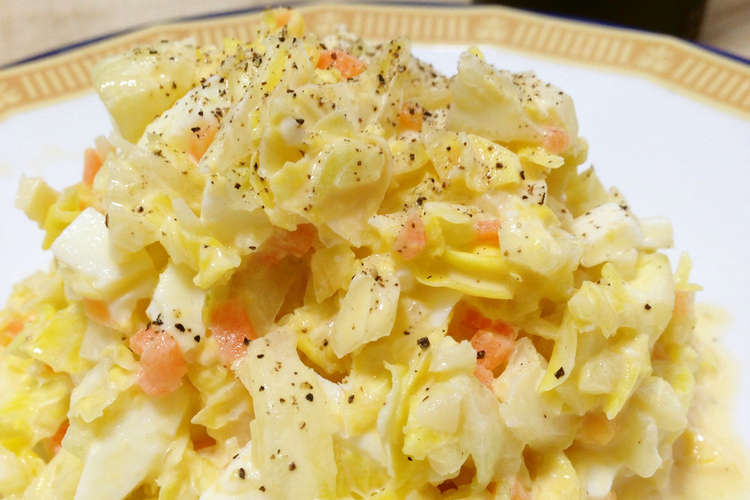 誰でもできる キャベツと卵の簡単サラダ レシピ 作り方 By ビリア クックパッド 簡単おいしいみんなのレシピが359万品