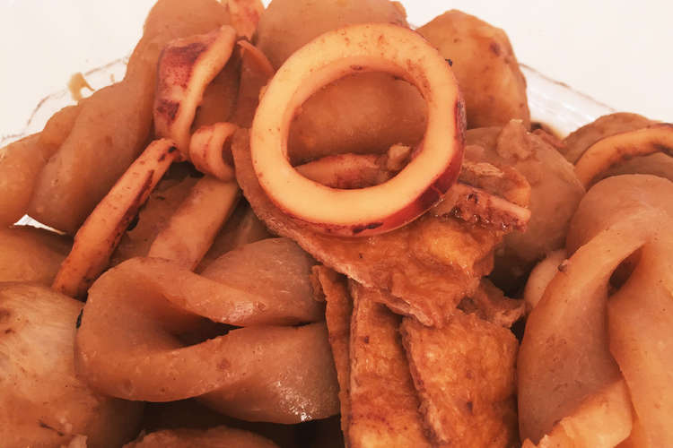 おうちシェフ ほくウマ 里芋とイカの煮物 レシピ 作り方 By Mykitchen クックパッド 簡単おいしいみんなのレシピが349万品