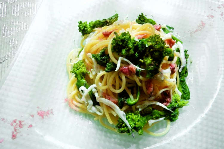 桜の香りの菜の花と白魚のスパゲッティ レシピ 作り方 By Yukotr クックパッド 簡単おいしいみんなのレシピが356万品