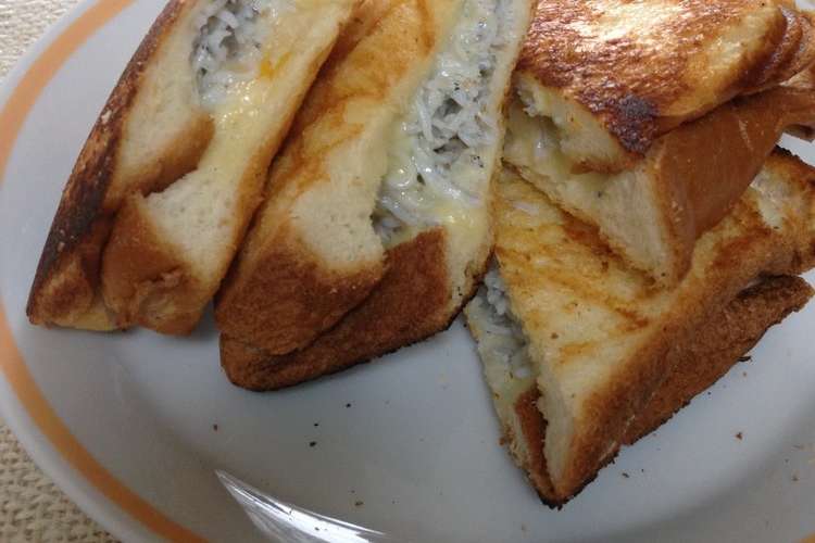 しらすのホットサンドトースト レシピ 作り方 By あいまいみ クックパッド 簡単おいしいみんなのレシピが377万品