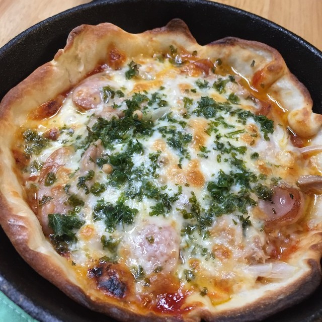 オーブン不使用 スキレットで簡単ピザ レシピ 作り方 By Akaru クックパッド オーブン不使用 スキレットで簡単ピザ レシピ 作り方 By Akaru クックパッド