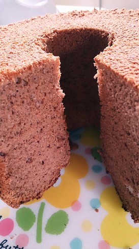 簡単!チョコのシフォンケーキ