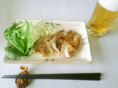 豚ロースの味噌マヨネーズ焼きの写真