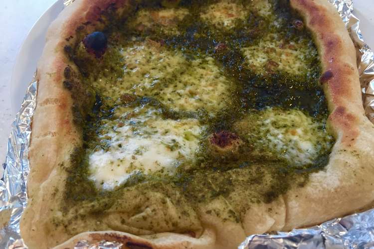 オーブン不要 石窯で焼いたようなピッツァ レシピ 作り方 By 和ココット クックパッド 簡単おいしいみんなのレシピが375万品