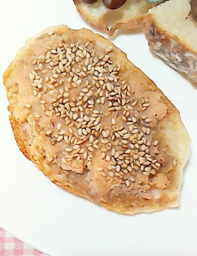 風味豊か♪ごま辛子明太子トースト