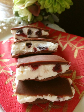 スライス生チョコクランベリーチーズ