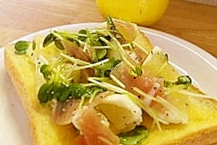 ラーマバターの風味と 日向夏トースト レシピ 作り方 By Shu Shu クックパッド