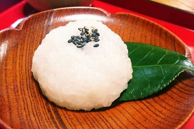 ゴマ塩餅★炊飯器で簡単★
