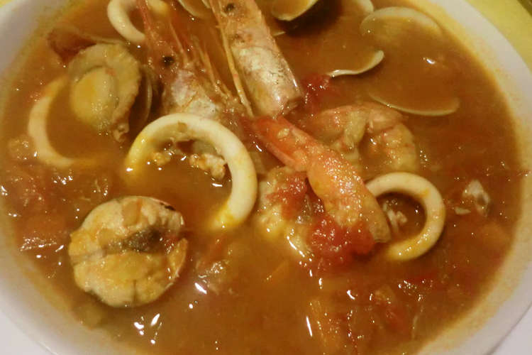 魚介類の旨み凝縮 ブイヤベース風 レシピ 作り方 By ハッピーな料理番 クックパッド 簡単おいしいみんなのレシピが375万品