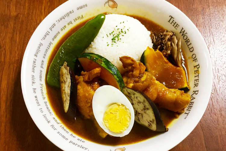 すりおろし玉ねぎで時短 スープカレー レシピ 作り方 By 花まるママ クックパッド