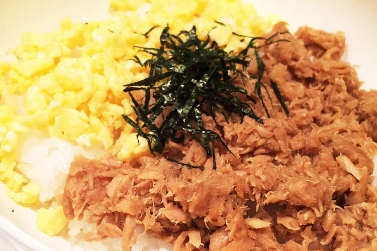 超簡単 休日のお昼や一人ご飯にツナで丼 レシピ 作り方 By ちぃﾄﾝ クックパッド