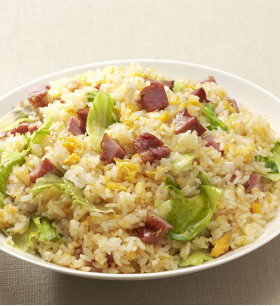 チャーシューレタス炒飯