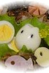お弁当に☆うずら卵の小トトロ