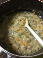 高野豆腐と野菜の離乳食☆中期の写真