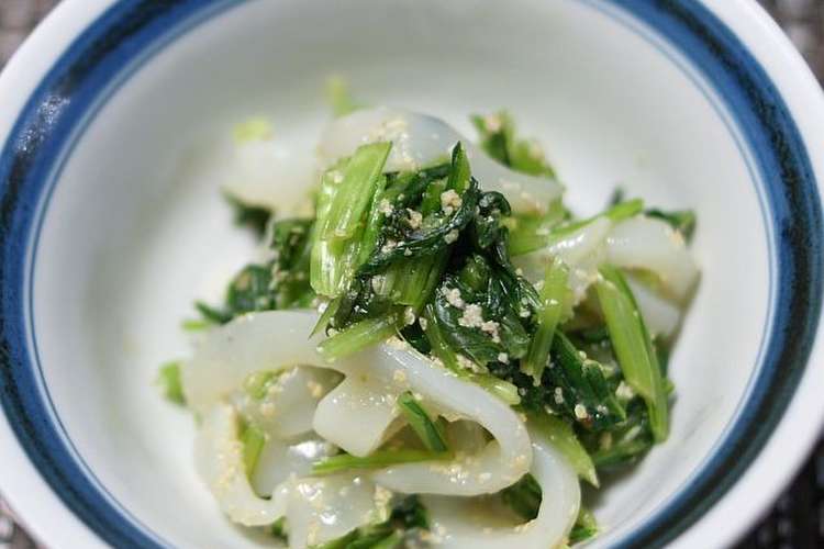 いかと京菜の漬物の和えもの レシピ 作り方 By Lliachloe クックパッド 簡単おいしいみんなのレシピが356万品