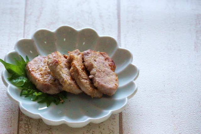 豚ヒレ肉のネギ味噌焼きの画像