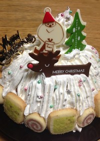 簡単☆クリスマスケーキ2014