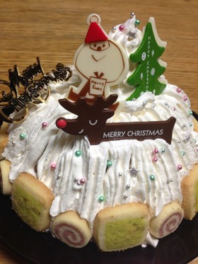 簡単☆クリスマスケーキ2014