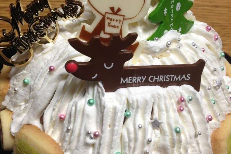 簡単 クリスマスケーキ14 レシピ 作り方 By めいたんのママ クックパッド 簡単おいしいみんなのレシピが352万品