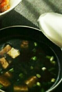 とろとろ♥のりと豆腐の韓国スープ♥