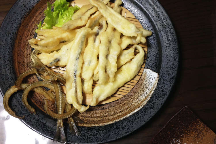 子供大好き サヨリの天婦羅と骨せんべい レシピ 作り方 By チャコの母ちゃん クックパッド 簡単おいしいみんなのレシピが358万品