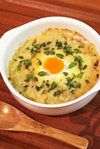 MECトリニティ☆肉と卵のチーズグラタン