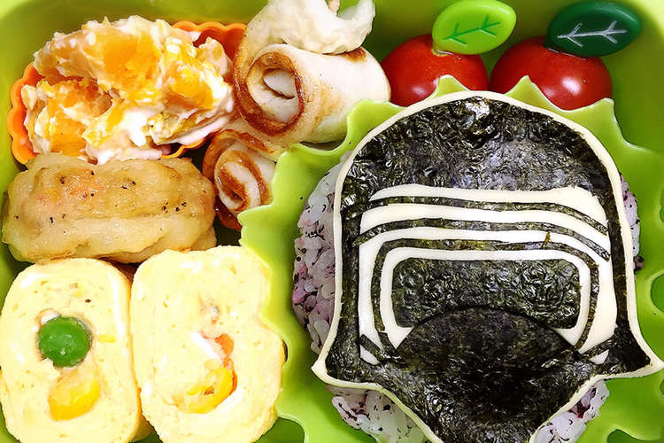 キャラ弁 スターウォーズ カイロ レン レシピ 作り方 By 000acha000 クックパッド 簡単おいしいみんなのレシピが360万品
