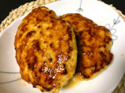 低糖おかず☆ビニール袋で鶏むねハンバーグの写真