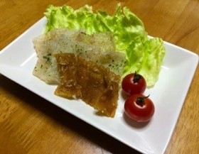 さしみこんにゃくの三色揚げ