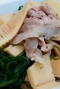 【簡単】筍と豚バラの煮物