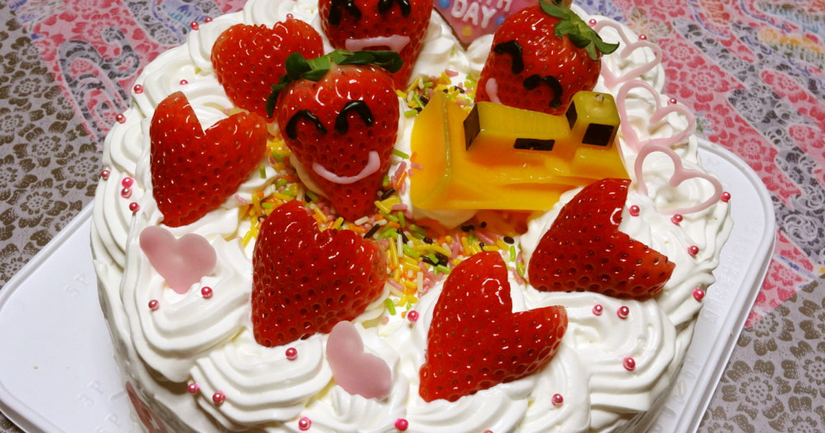 簡単 誕生日ケーキ レシピ 作り方 By Sakura2124 クックパッド 簡単おいしいみんなのレシピが350万品