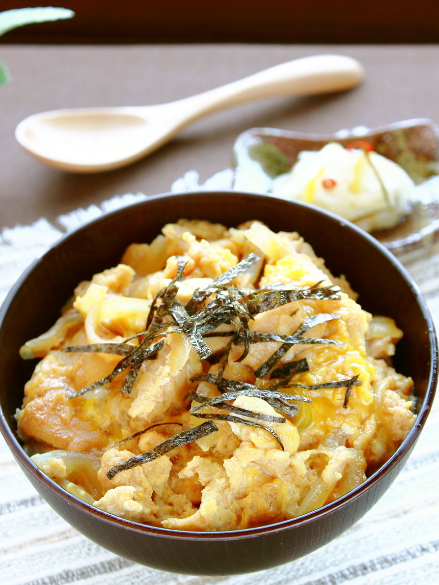 フワフワ高野豆腐の玉とじ丼の画像