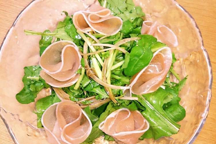 簡単できれい ルッコラのサラダ レシピ 作り方 By ちっちゃほっか クックパッド 簡単おいしいみんなのレシピが371万品