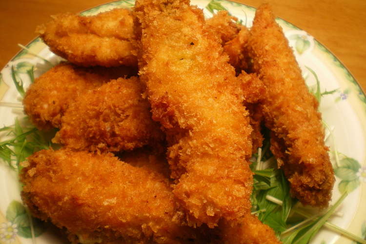 簡単 マヨが衣の ささみチーズフライ レシピ 作り方 By ゆぴもも クックパッド 簡単おいしいみんなのレシピが350万品