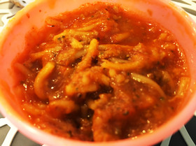 離乳食中期★野菜たっぷりミートソース