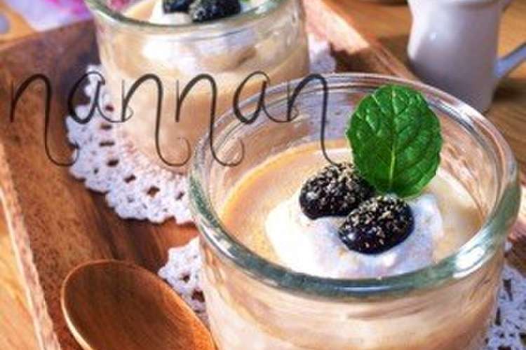 カラダに優しい 豆乳きな粉プリン レシピ 作り方 By なんなんわーるど クックパッド 簡単おいしいみんなのレシピが354万品