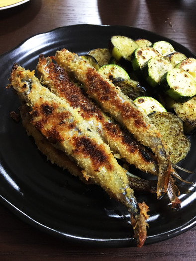 カリカリ♪ししゃものパン粉焼きの写真