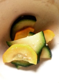 ズッキーニの柚子胡椒ナムル