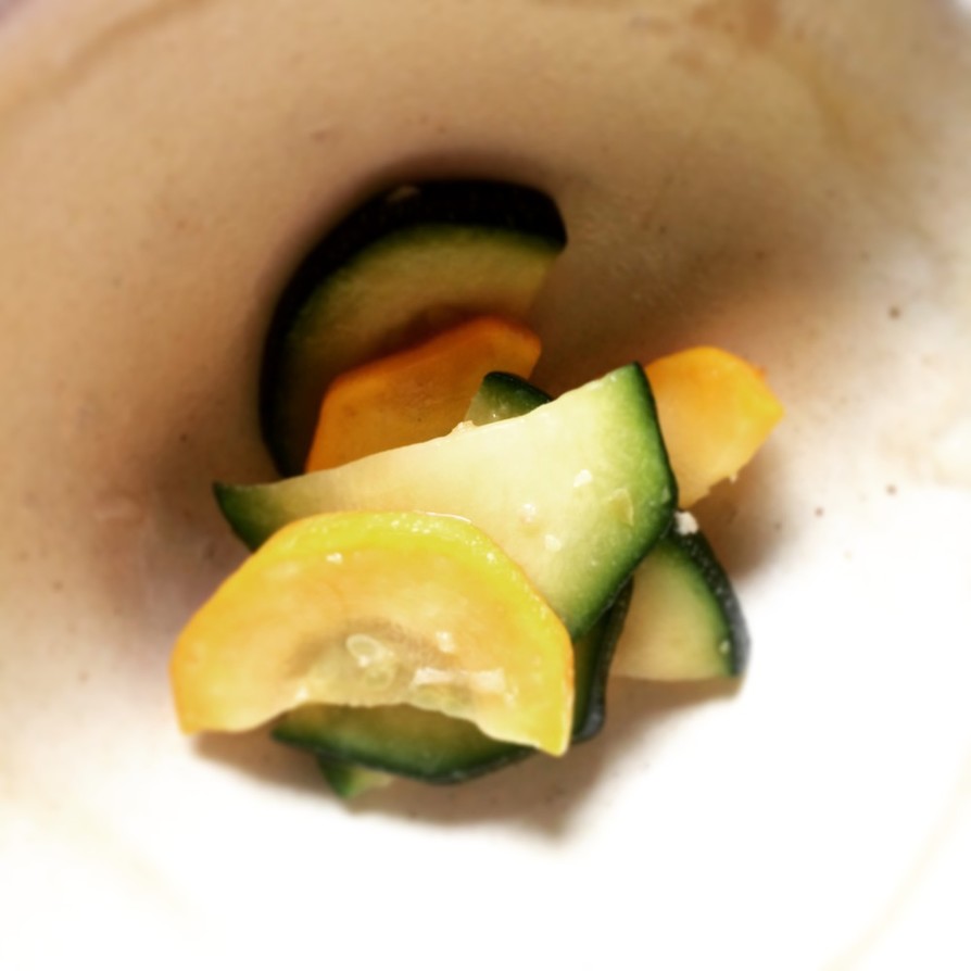 ズッキーニの柚子胡椒ナムルの画像