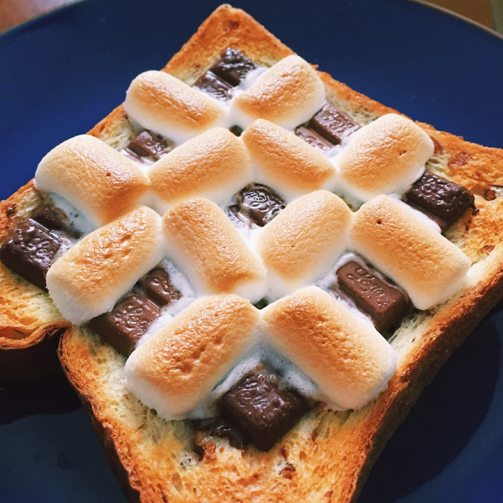 チョコマシュマロトースト by ruccca 【クックパッド】 簡単おいしいみんなのレシピが323万品