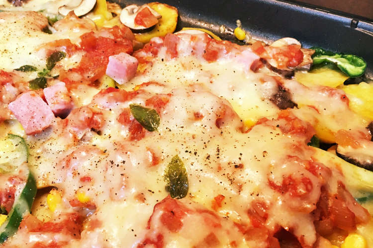ホットプレートで簡単 ピザポテト レシピ 作り方 By ひろよーん クックパッド