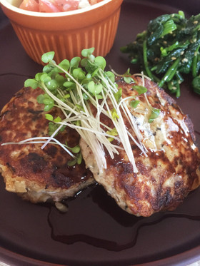 ひじき入り豆腐ハンバーグ